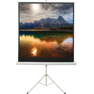 پرده نمایش دستی پروژکتور اسکوپ 200*200 - پارچه عالی گرید فایبر گلاس