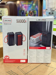 پاوربانک 50000 لِوینو LEVINO مدل N-57 با پنل خورشیدی